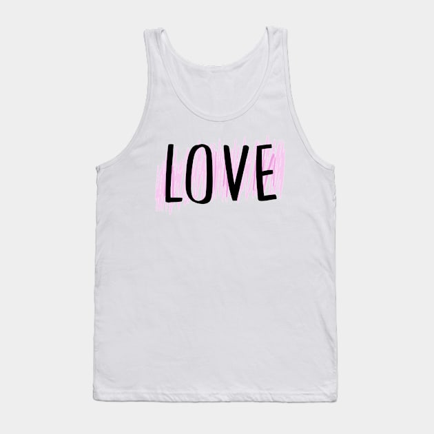 I love you my sweet Love Tank Top by akiotatsuo